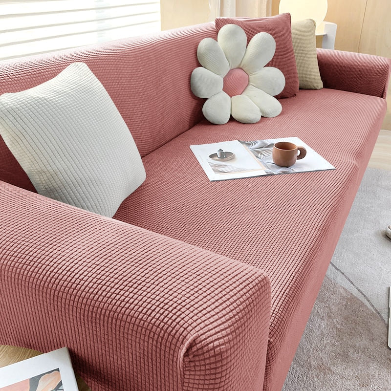 Sofa Slipcover Stretch Fitted Anti-Slip Stain-Resistant