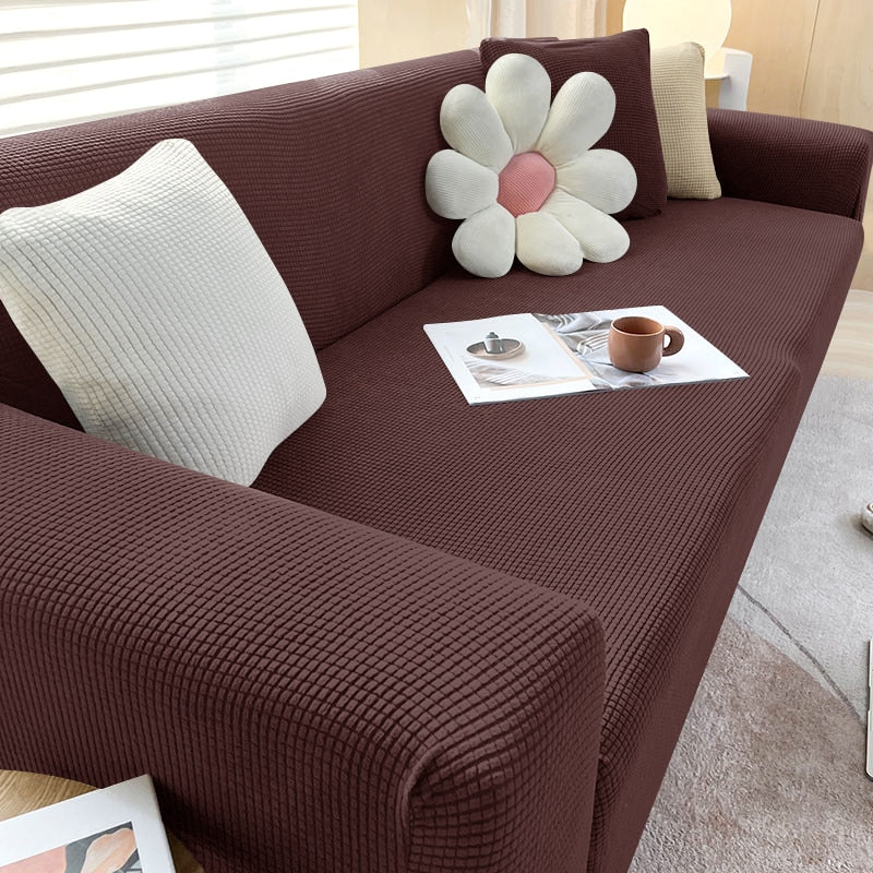 Sofa Slipcover Stretch Fitted Anti-Slip Stain-Resistant