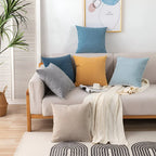 Sofa Throw Water-Resistant Velour-Polyester Non-Slip