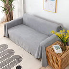 Sofa Throw Water-Resistant Velour-Polyester Non-Slip