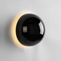 Soft Ambient Metal & Glass Wall Sconce (Hardwired)