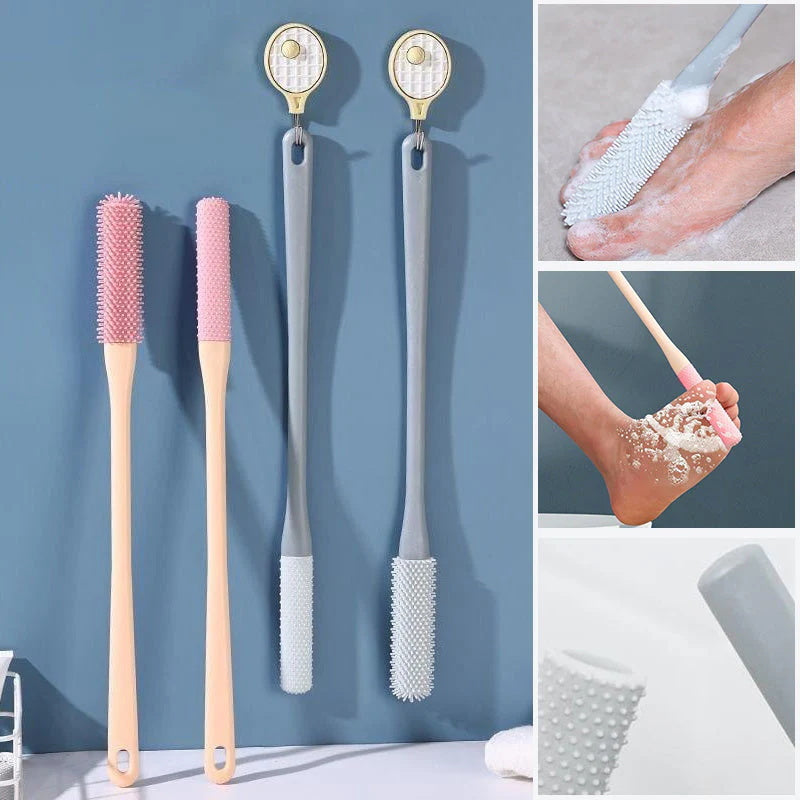 Soft Bristles Ergonomic Non-Slip Toe & Foot Brush