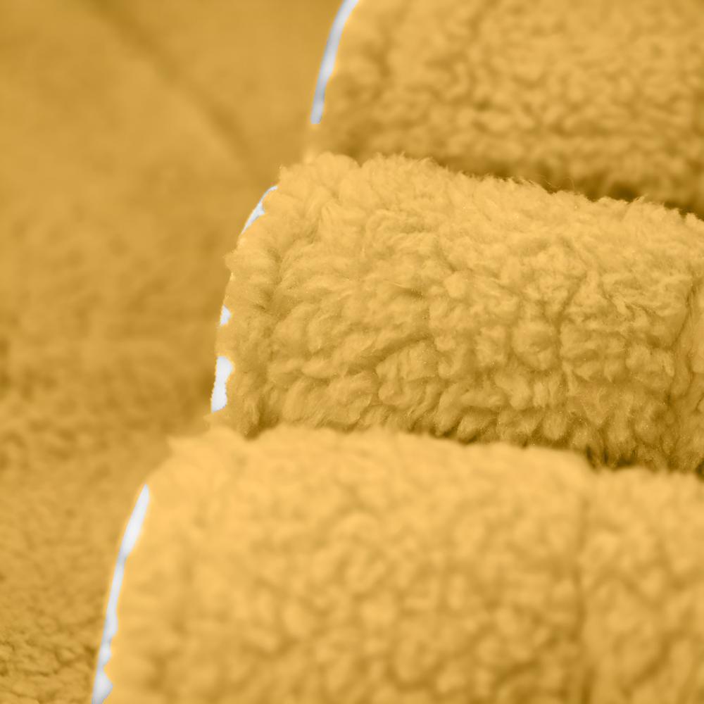 Soft Coral Fleece Shawl-Collar Bathrobe (Unisex)