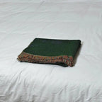 Soft Microfiber-Cotton Woven Sheep Throw Blanket