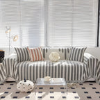 Soft Microfiber Leaf-Pattern Sofa Cover (Machine Washable)