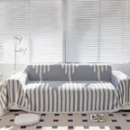 Soft Microfiber Leaf-Pattern Sofa Cover (Machine Washable)
