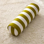 Soft Microfiber Machine-Washable Cylindrical Cushion (Candy Stripe)