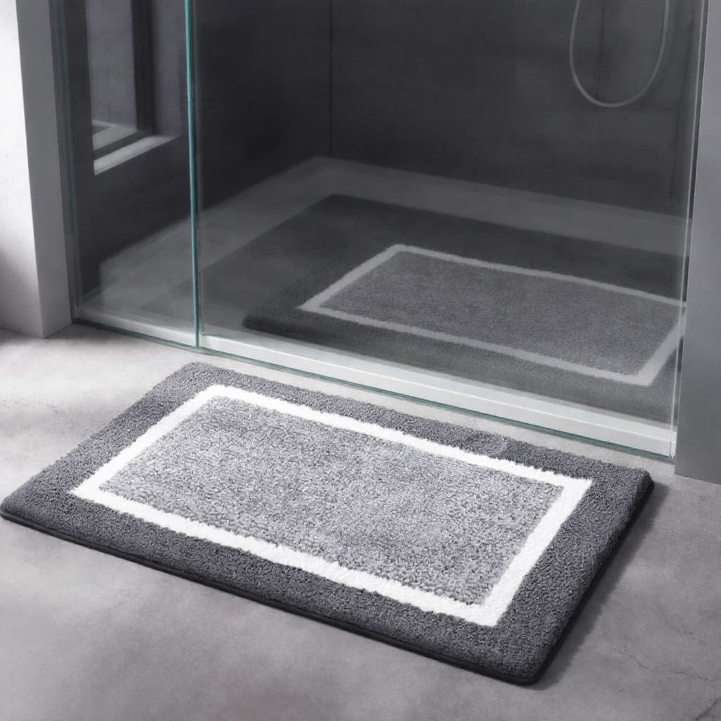 Soft Microfiber Non-Slip Quick-Drying Bath Mat