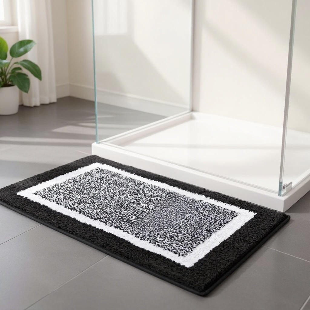 Soft Microfiber Non-Slip Quick-Drying Bath Mat