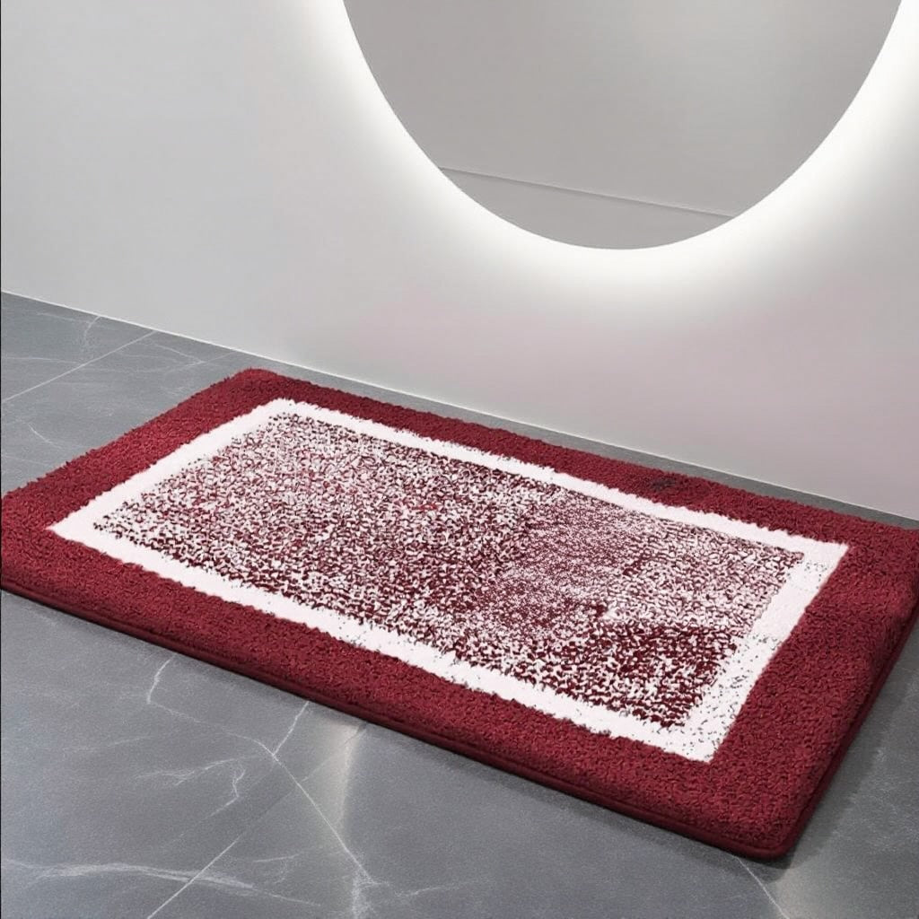 Soft Microfiber Non-Slip Quick-Drying Bath Mat