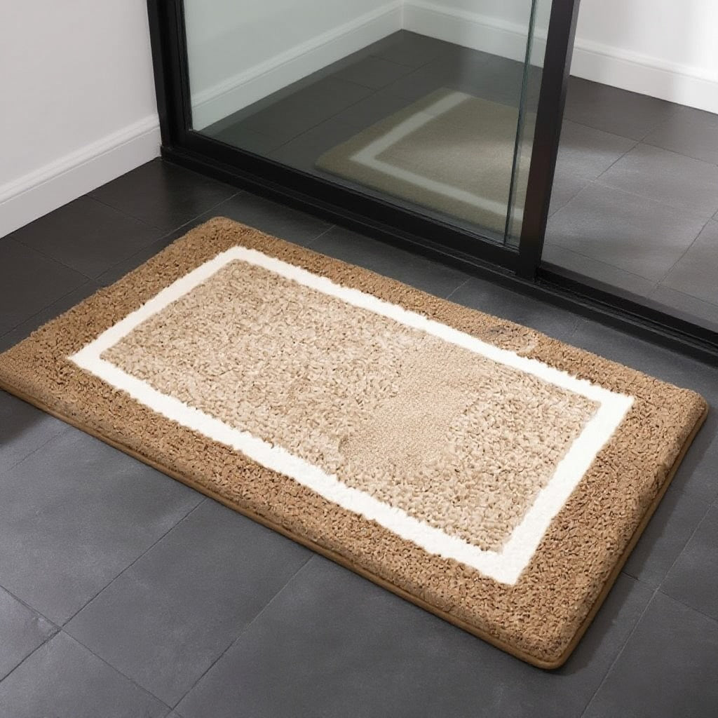 Soft Microfiber Non-Slip Quick-Drying Bath Mat