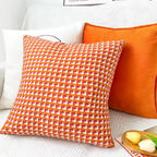 Soft Microfiber Pixel Weave Cushion Cover (Machine Washable)