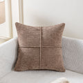 Soft Microfiber Stitched Cushion Cover (Machine Washable)