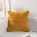 Soft Microfiber Stitched Cushion Cover (Machine Washable)