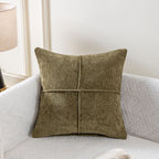 Soft Microfiber Stitched Cushion Cover (Machine Washable)