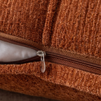 Soft Microfiber Stitched Cushion Cover (Machine Washable)
