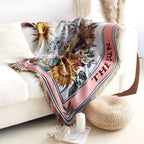 Soft Microfiber Woven Throw Blanket (Sun Tarot Design)