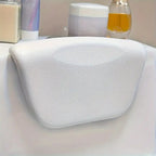 Soft Organosilicon Contoured Bathtub Pillow (Suction Cups)