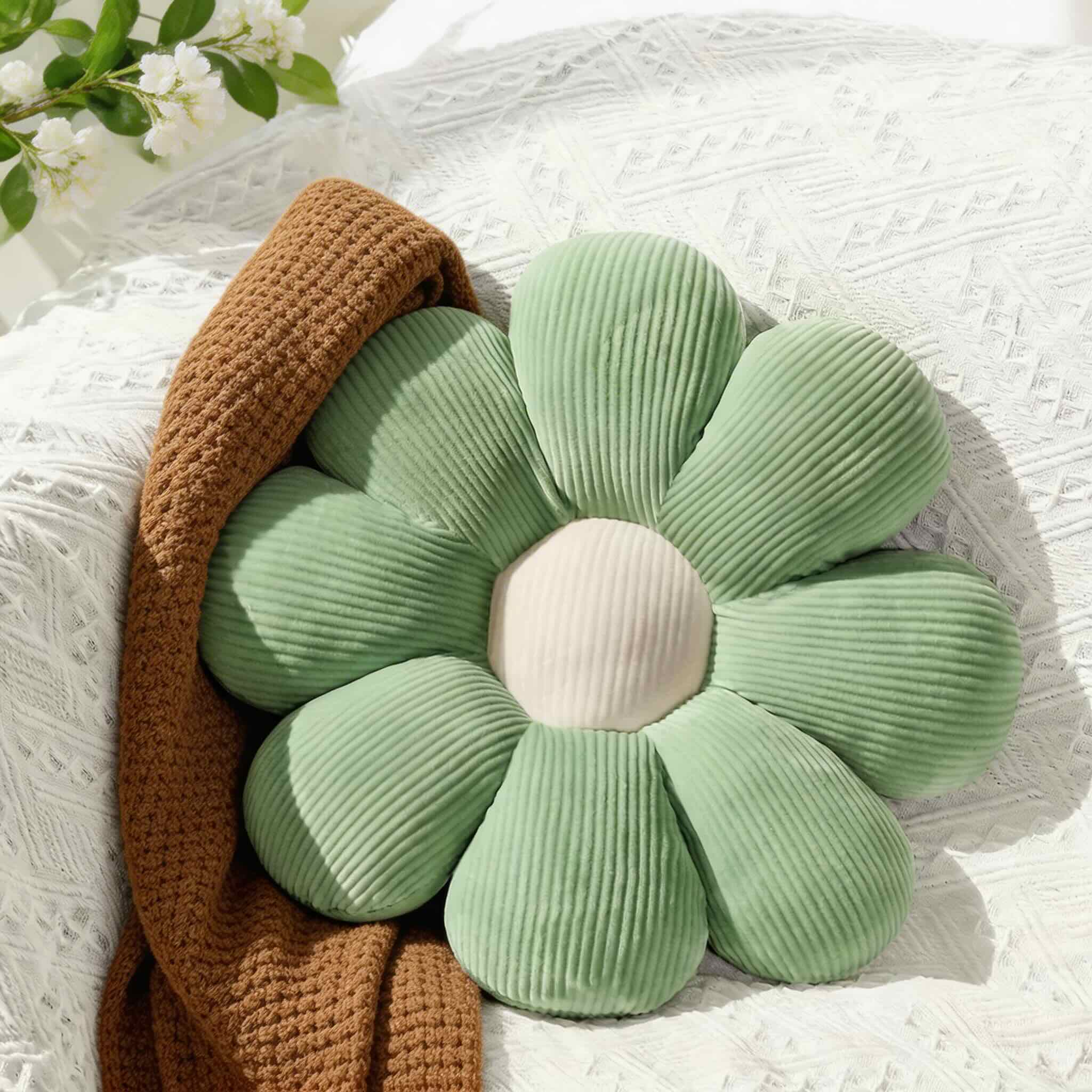 Soft Plush Sunflower Seat Cushion