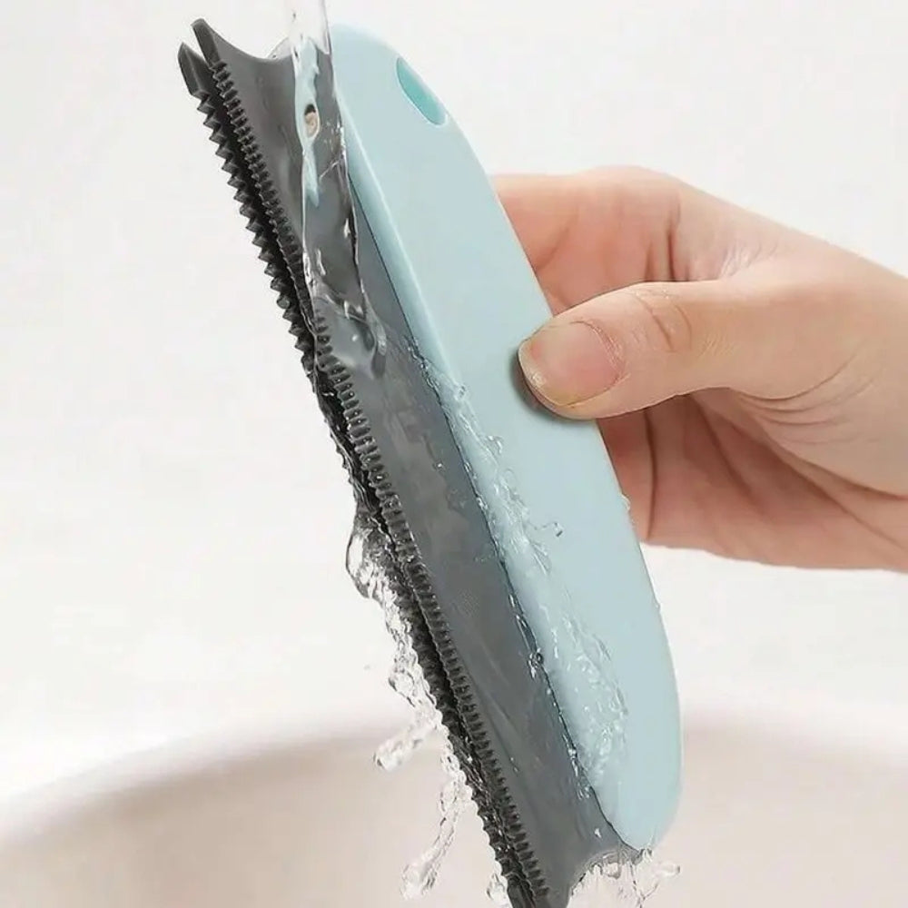 Soft Rubber Bristles & Ergonomic Handle Pet Hair Remover
