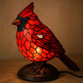 Soft Warm Glow Cardinal Table Lamp (7 In)