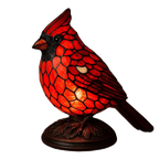 Soft Warm Glow Cardinal Table Lamp (7 In)