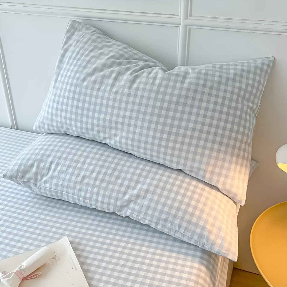 Soft-Washed Microfiber Plaid Pillowcases (2-Pack)