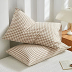 Soft-Washed Microfiber Plaid Pillowcases (2-Pack)