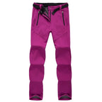 Softshell Trousers Fleece-Lined Water-Resistant Stretch