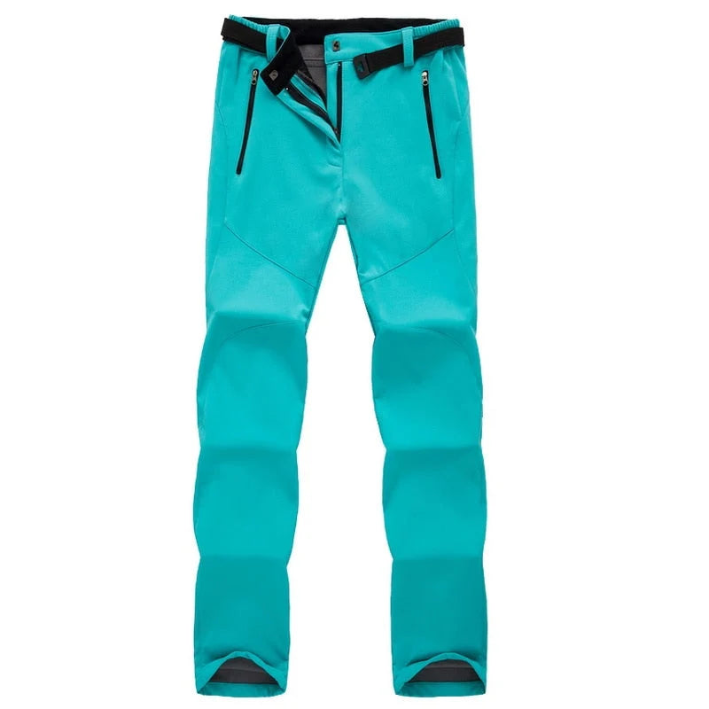 Softshell Trousers Fleece-Lined Water-Resistant Stretch