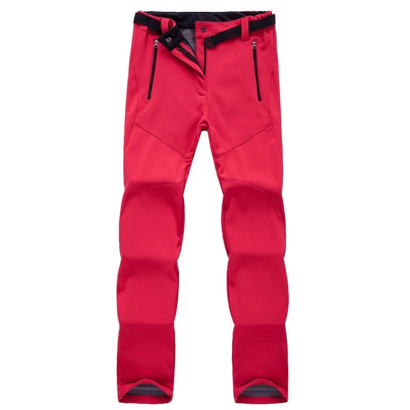 Softshell Trousers Fleece-Lined Water-Resistant Stretch