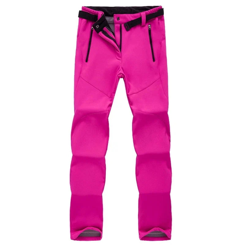 Softshell Trousers Fleece-Lined Water-Resistant Stretch