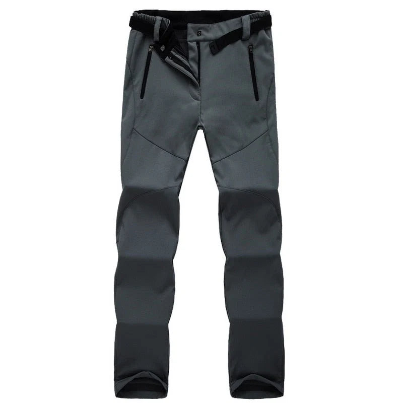 Softshell Trousers Fleece-Lined Water-Resistant Stretch