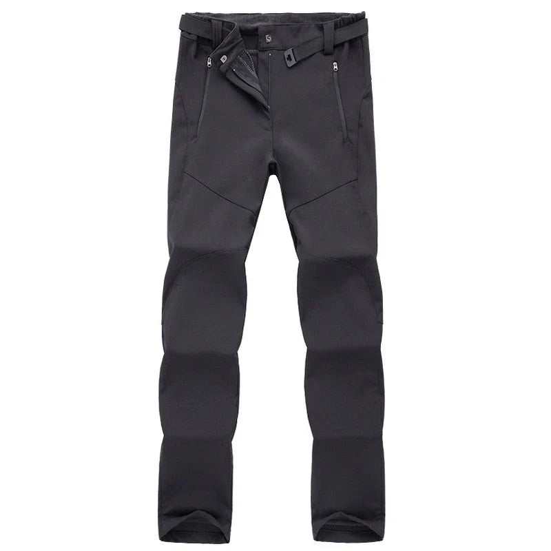 Softshell Trousers Fleece-Lined Water-Resistant Stretch