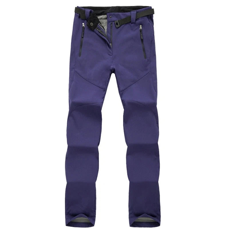 Softshell Trousers Fleece-Lined Water-Resistant Stretch