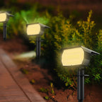 Solar Adjustable Brightness LED Landscape Spotlight