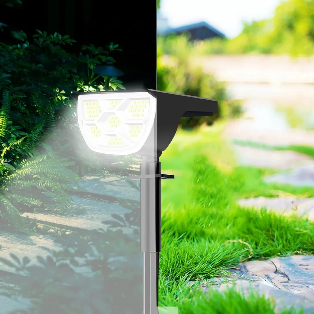 Solar Adjustable Brightness LED Landscape Spotlight
