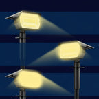 Solar Adjustable Brightness LED Landscape Spotlight