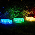 Solar Brick Light Dusk Sensor & 10 Hour Runtime