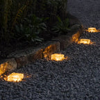 Solar Brick Light Dusk Sensor & 10 Hour Runtime