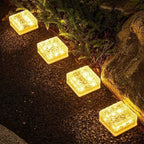 Solar Brick Light Dusk Sensor & 10 Hour Runtime
