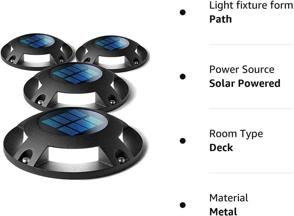 Solar Deck & Step Light Vehicle-Rated Aluminum