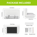 Solar Fence Lights Dusk-To-Dawn LED Waterproof Set of 8