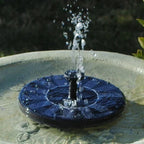 Solar Fountain Pump Weather Resistant Fits Birdbaths & Ponds