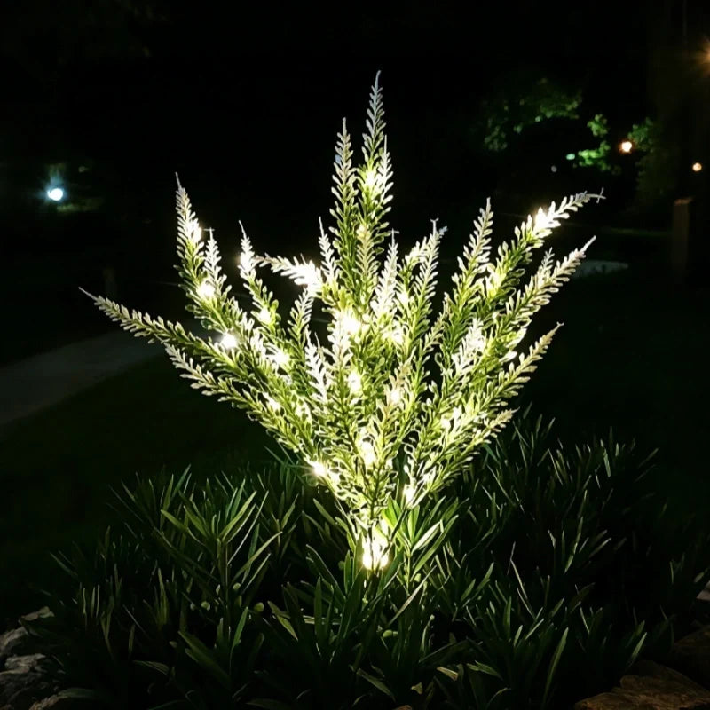 Solar Garden Flower Lights Bendable Stem 10-Hour