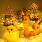 Solar Garden Light Animal Shaped Warm Glow Waterproof