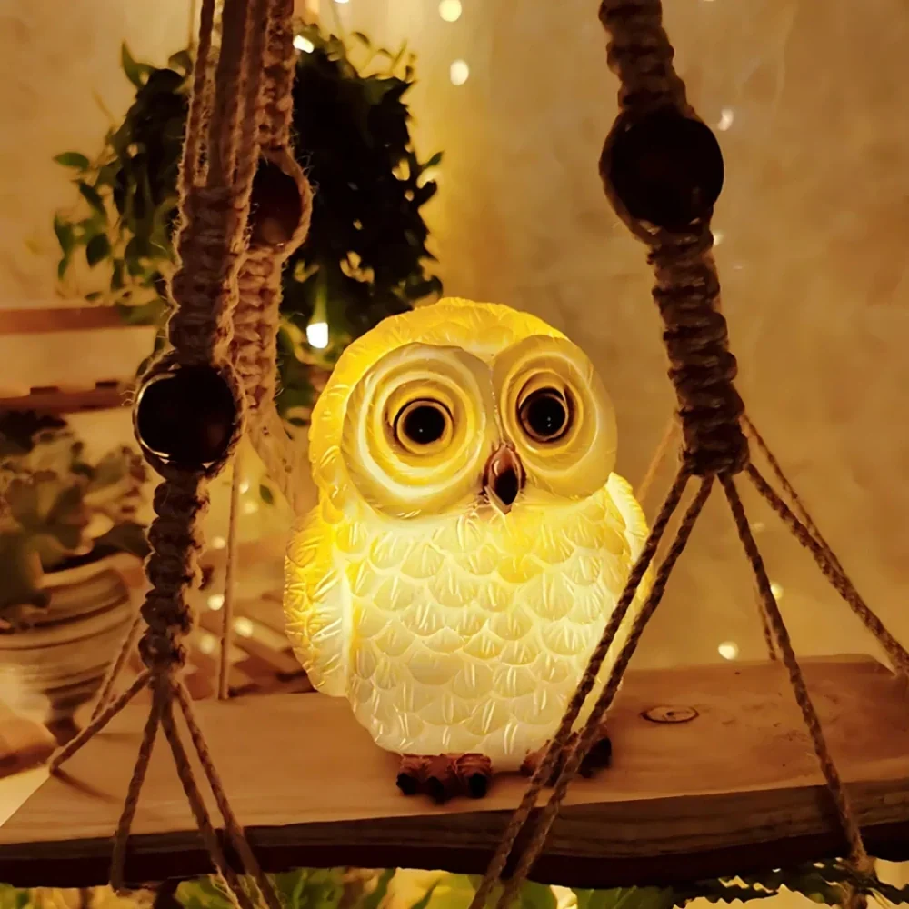 Solar Garden Light Animal Shaped Warm Glow Waterproof