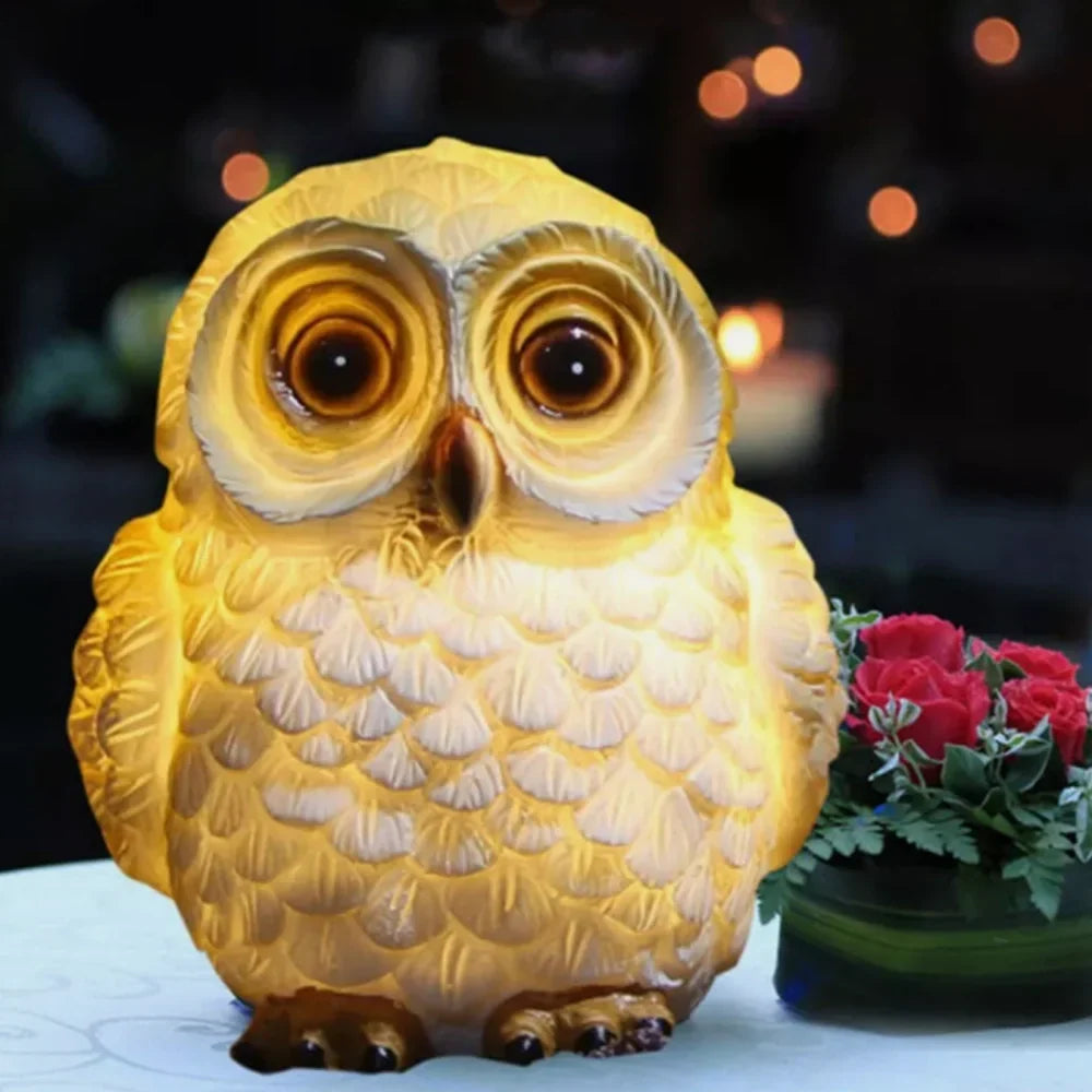 Solar Garden Light Animal Shaped Warm Glow Waterproof