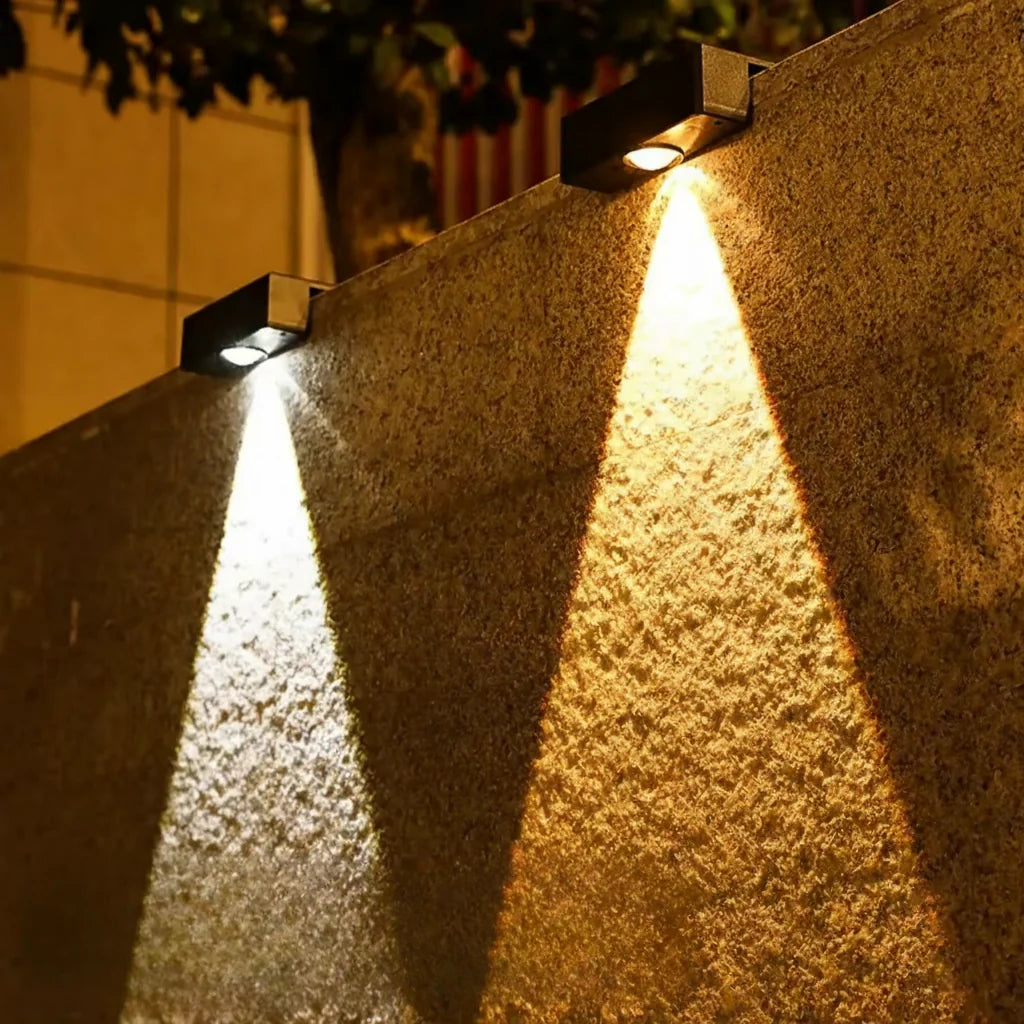 Solar Garden Light Dusk-To-Dawn RGB & Warm White