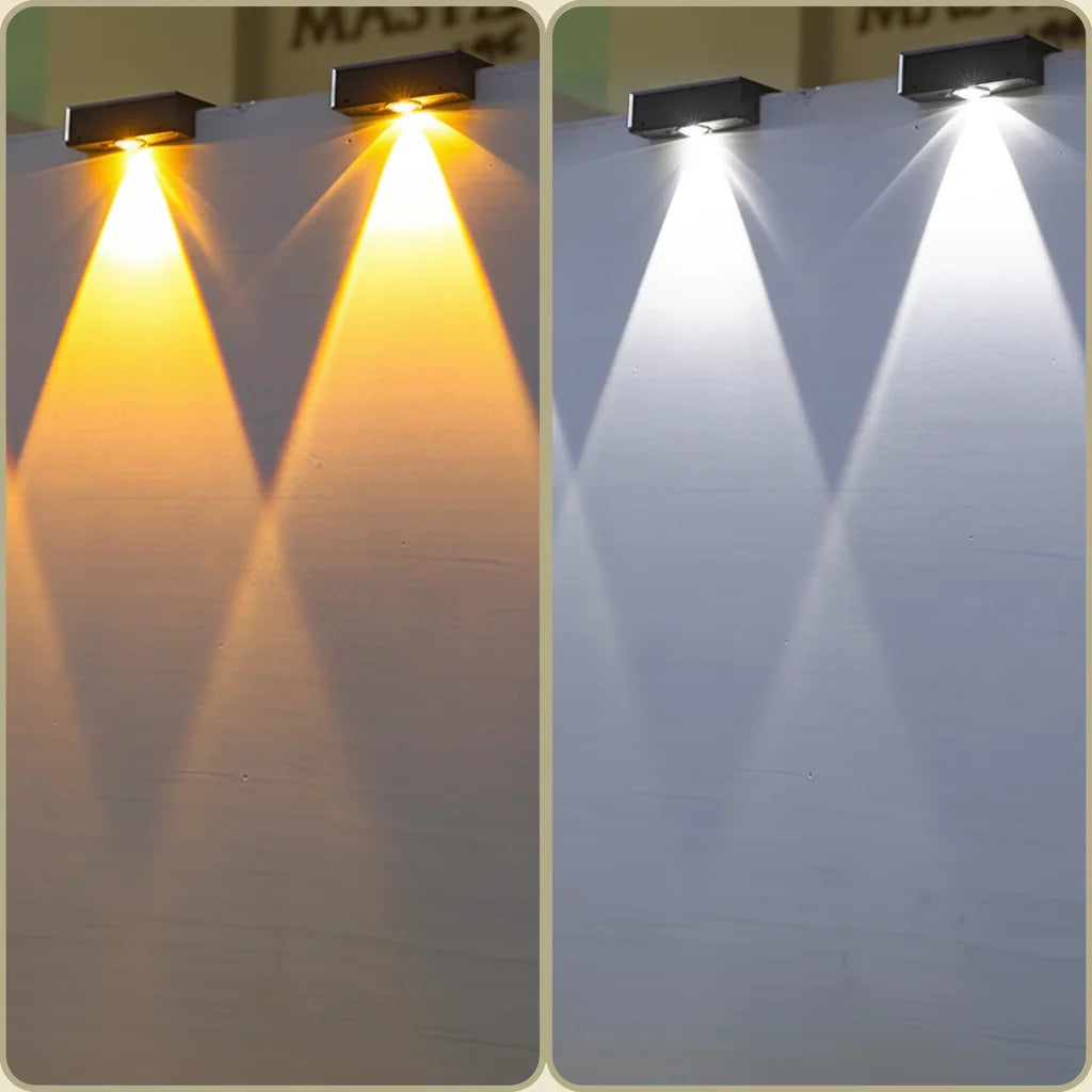 Solar Garden Light Dusk-To-Dawn RGB & Warm White